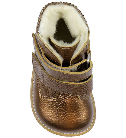 Angulus Första Kängorna m. Foder - Tex - Bronze Lys/Clay Glitter
