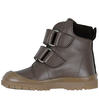 Angulus Lauflernstiefel Mit Futter - Tex - Dark Taupe/Dark Brown