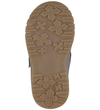 Angulus Lauflernstiefel Mit Futter - Tex - Dark Taupe/Dark Brown