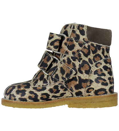 Angulus Prewalker Boots w. Lining - Tex - Beige Leo/Taupe