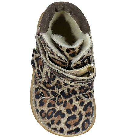 Angulus Prewalker Boots w. Lining - Tex - Beige Leo/Taupe