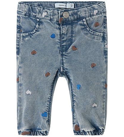 Name It Jeans - NbfRose - Light Blue Denim/Heart Packing