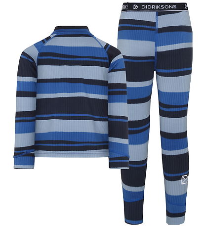 Didriksons Baselayer - Jadis - Trails Blue