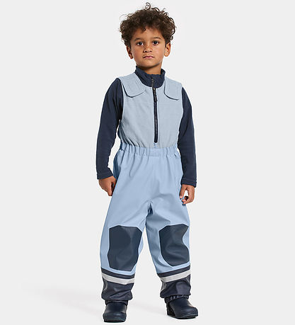 Didriksons Regnkläder m. Fleece - Boardman - PU - Cloud Blue