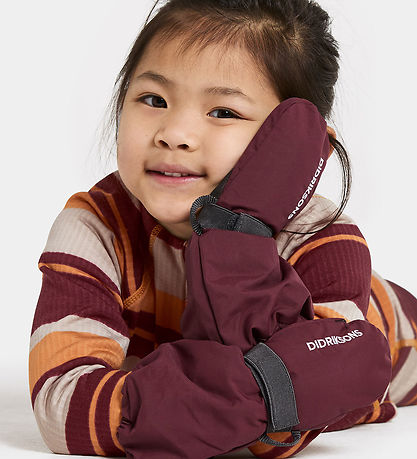 Didriksons Mittens - Biggles - Anemone Red