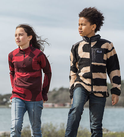 Didriksons Fleece Jacket - Exa - Path L Black