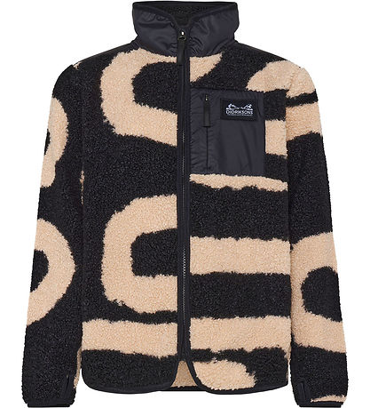 Didriksons Fleece Jacket - Exa - Path L Black