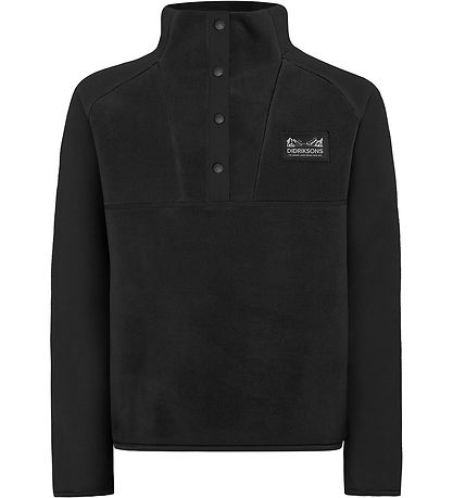 Didriksons Fleecepullover - Yokto - Schwarz