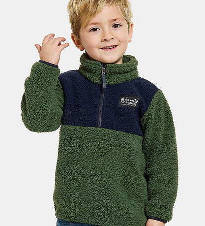 Didriksons Fleecepullover - Gemütlich - Light Moss