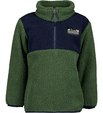 Didriksons Fleecepullover - Gemütlich - Light Moss