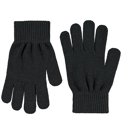 Molo Handschuhe - 2er-Pack - Strick - Kiddy - Grey Melange