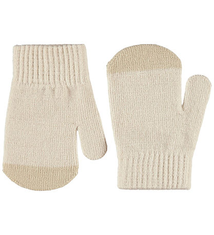 Molo Handschuhe - 2er-Pack - Strick - Kenny - White Lärm