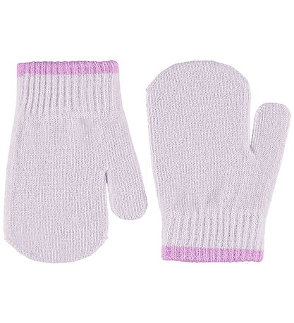 Molo Fäustlinge - Strick - Kenny - 2er-Pack - Lilac Marble