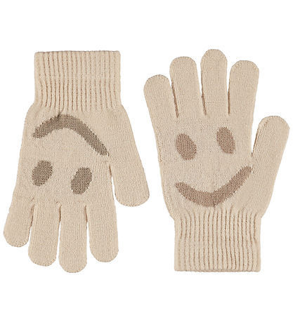 Molo Handschuhe - Strick - 2er-Pack - Kello - Vanilla