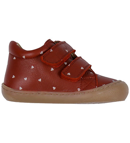 Pom Pom Prewalker - First Sport Velcro - Heart AOP