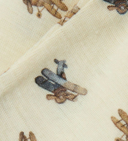 Lil' Atelier Leggings - Wool/Modal - Noos - NbmNalu - Turtledove