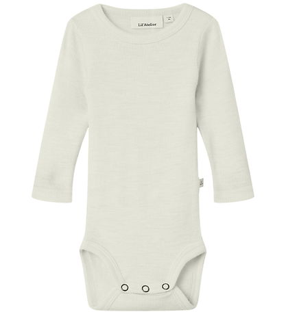 Lil' Atelier Samfella l/e - Ull/Modal - Núll - Rib - NbnNalu - S