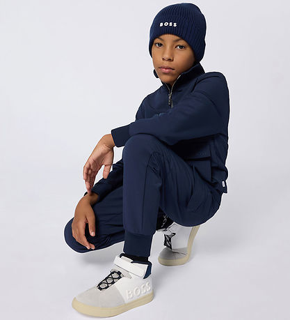BOSS Beanie - Knitted - Navy