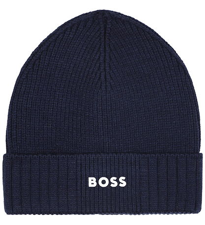 BOSS Beanie - Knitted - Navy