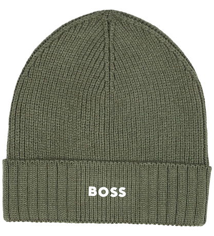 BOSS Beanie - Knitted - Green
