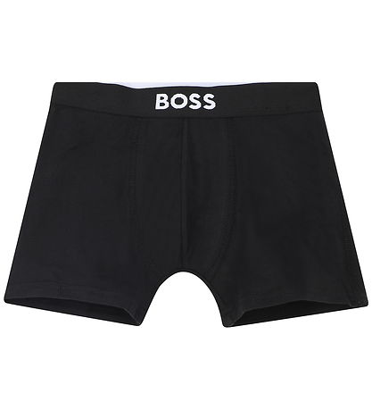 BOSS Boxershorts - 2er-Pack - Schwarz