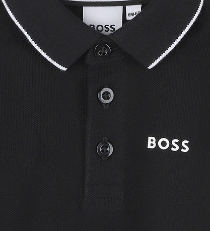 BOSS Pólóskyrta - Svart