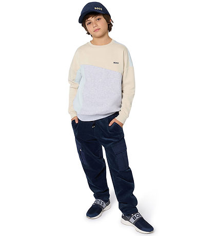 BOSS Cordhose - Navy