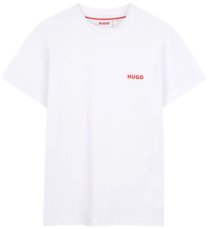 HUGO T-shirts - 2er-Pack - Schwarz/Weiß