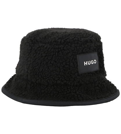 HUGO Bucket Hat - Reversible - Softshell/Fleece - Black