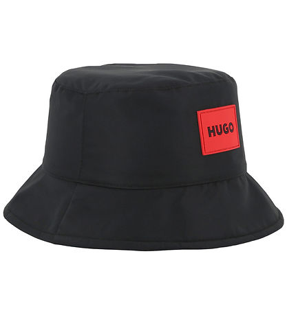 HUGO Bucket Hat - Reversible - Softshell/Fleece - Black