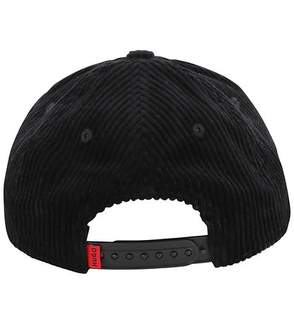 HUGO Cap - Corduroy - Black