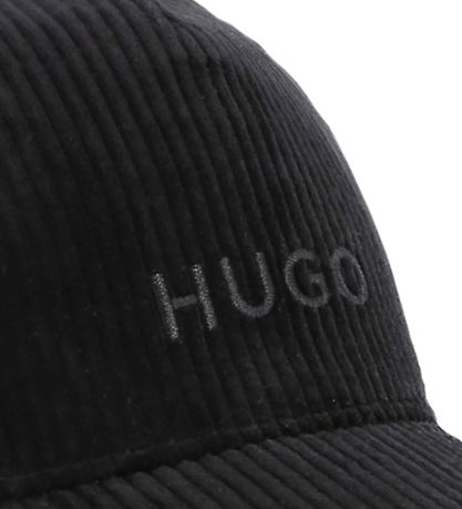 HUGO Cap - Corduroy - Black