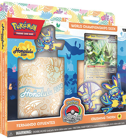 Pokémon Samskiptakort - Heimsmeistaramót 2024 - Að muldra þyrnin