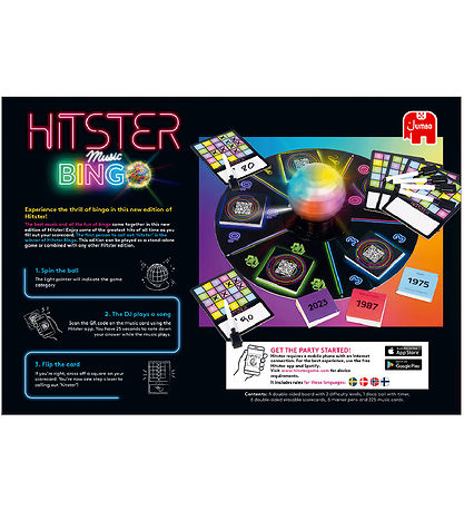 Asmodee Game - Hitster Bingo