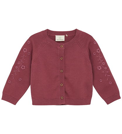 En Fant Cardigan - Prjónað - Rós Rouge