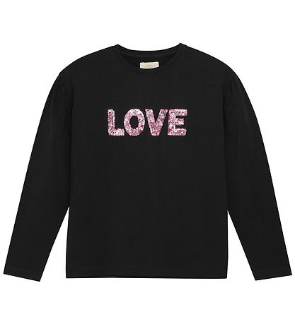 Creamie Bluse - Schwarz