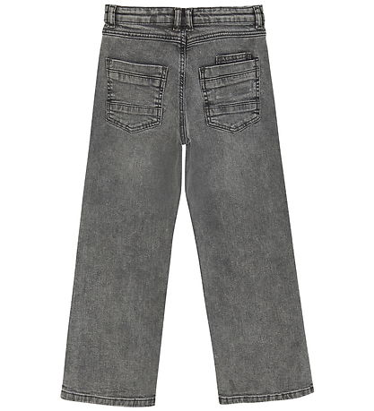 Creamie Jeans - Weit - Light Grey Denim