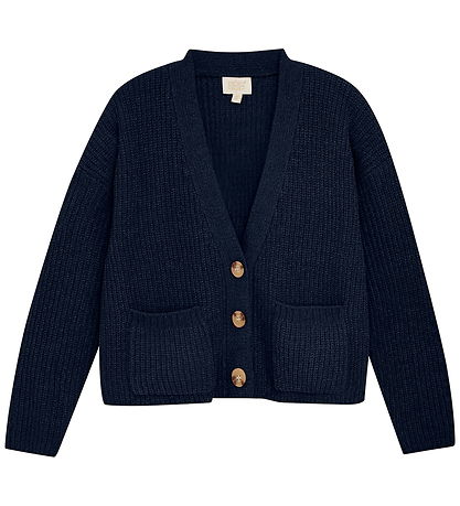 Creamie Cardigan - Prjónað - Black Iris