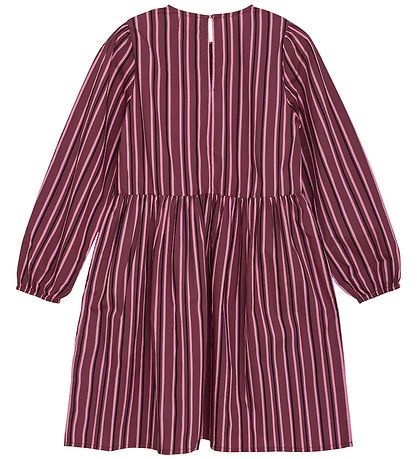 Creamie Kleider - Dress Gewebt Stripe - Gecrasht Berry