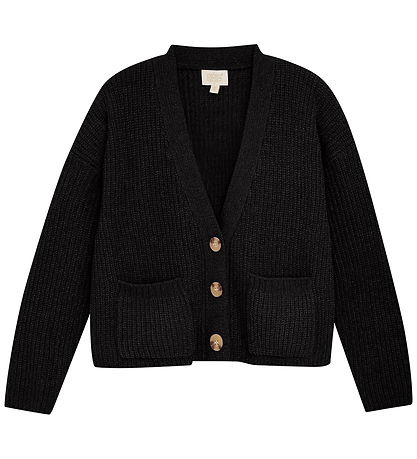 Creamie Cardigan - Prjónað - Svart