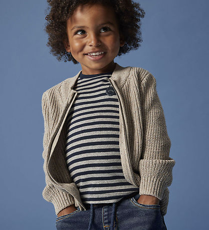 Name It Cardigan - Stickad - NmmNorman - Islands fossil