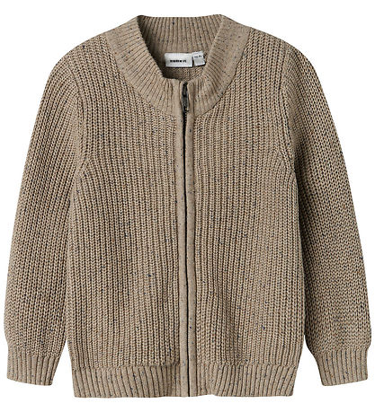 Name It Cardigan - Stickad - NmmNorman - Islands fossil