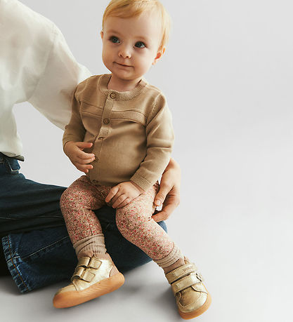 Wheat Leggings - Jules - Rose Dust Flower Engi