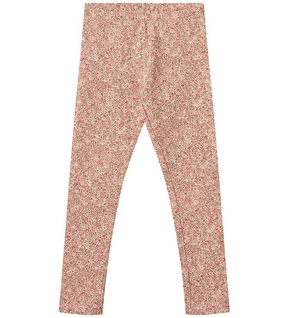 Wheat Leggings - Jules - Rose Dust Flower Engi