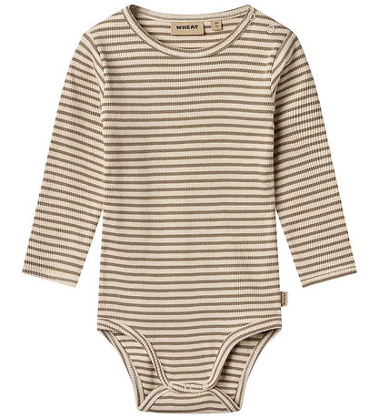 Wheat Samfella l/e - Rib - Berti - Stone Stripe