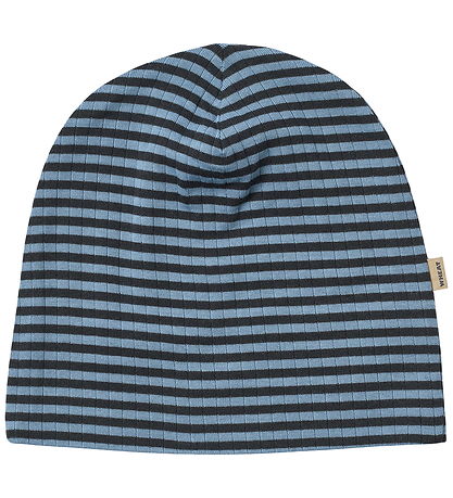 Wheat Mütze - Rib 2er-Pack - Aidan - Bright Blue Stripe