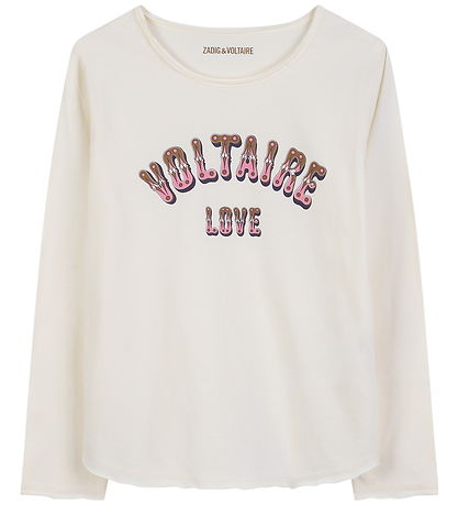 Zadig & Voltaire T-shirt - Off White w. Print