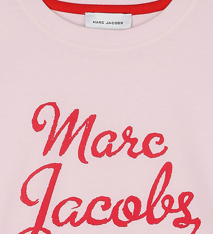 Little Marc Jacobs Stuttermabolur - Bleikt M. Prentað