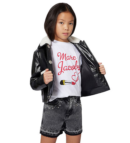 Little Marc Jacobs T-Shirt - Weiß m. Print