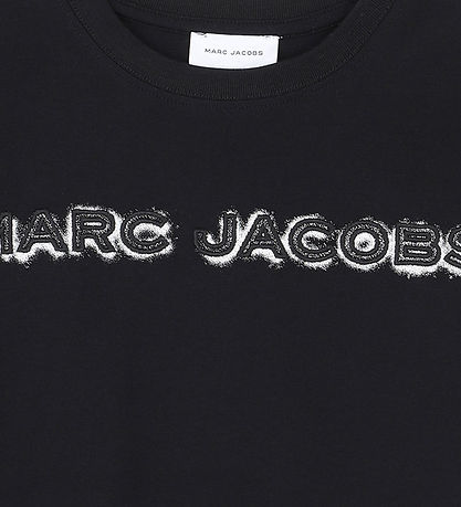 Little Marc Jacobs Stuttermabolur - Svart M. Prentað